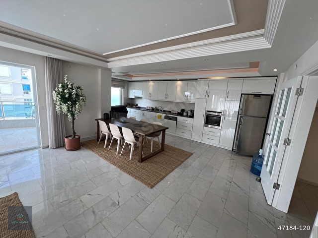 ALANYA TOSMUR MAHALLESİ LÜKS SİTE İÇİ DENİZ MANZARALI 3+1 DAİRE - Görsel 8