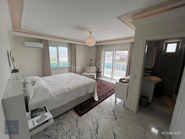 ALANYA TOSMUR MAHALLESİ LÜKS SİTE İÇİ DENİZ MANZARALI 3+1 DAİRE - Görsel 20