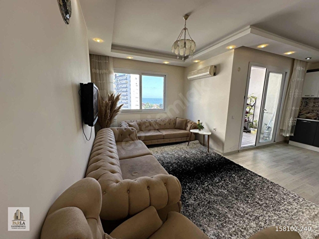 PARLADAN DENİZ MANZARALI FULL EŞYALI SATILIK 2+1 DAİRE - Görsel 4