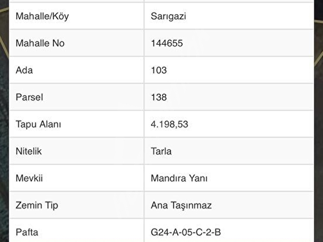 Kocaeli Kandıra Sarıgazi 4198m2 Mandıra Yanı