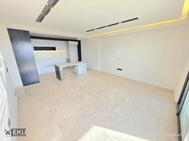 KUŞADASINDA DENİZ MANZARALI 2+1 SIFIR YATAY MİMARİ SATILIK DAİRE - Görsel 3