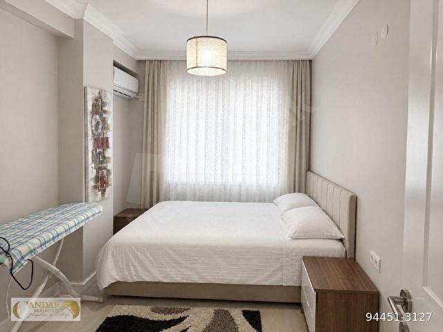 HURMA MERKEZDE HAVUZLU SİTEDE GENİŞ EŞYALI 2+1 SATILIK DAİRE - Görsel 16