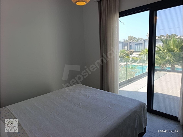 Eşyalı Kiralık Turgutreis Denize 100m Yerden Isıtmalı 3+1 Villa - Görsel 19