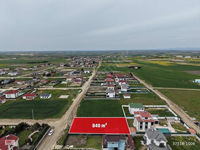 KAPAKLI BAHÇEAĞILDA İMARLI İFRAZLI 840m2 ACİL SATILIK ARSA