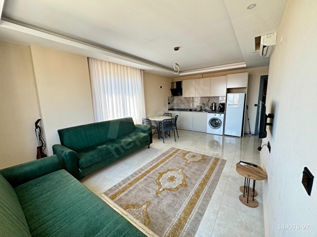 ALANYA ÇIPLAKLIDA KİRALIK 1+1 SİTE İÇİ HAVUZLU EŞYALI LÜKS DAİRE - Görsel 25