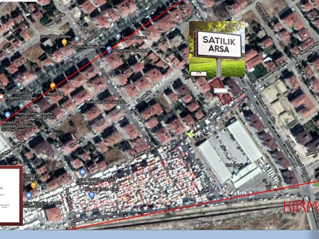 aksehir persembe pazari yaninda 719 m2 satilik ticari arsa 91219 371 hurriyet emlak