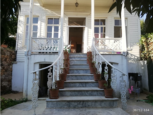 HEYBELİADADA DENİZ MANZARALI, BAHÇE İÇİNDE SATILIK 4 KATLI TARİHİ ESER KÖŞK - Görsel 10