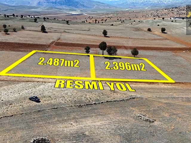 KORKUTELİ SIMANDIR KÖYÜ SATILIK 2 ADET TARLA - Görsel 11