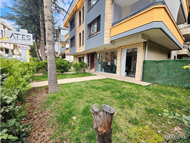 GAZİOSMANPAŞA DÜKKAN  KAPTAN PAŞA SOKAK TA 125M2 + 50M2 BAHÇELİ FUUL LÜKS YÜKSEK KİRA GETİRİLİ - Görsel 2