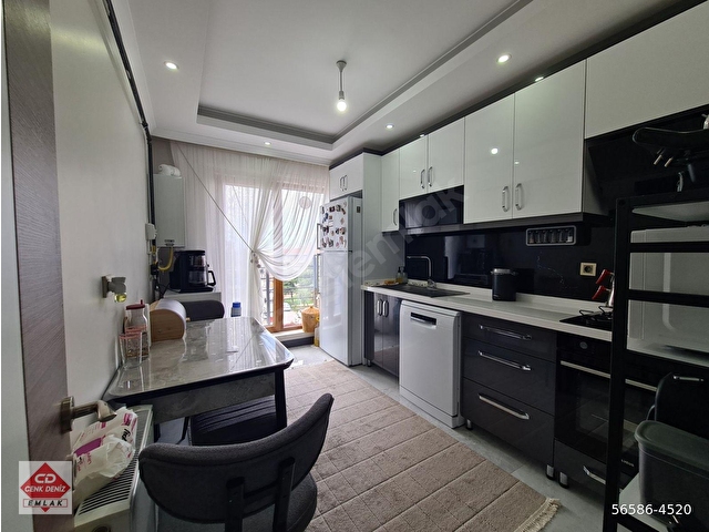 PARK MANZARALI ARAKATTA TEMMUZDA OTURUMA HAZIR KİRALIK 3+1