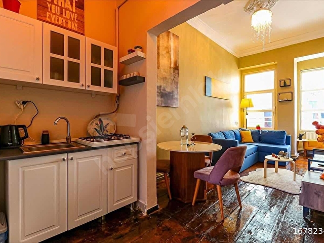 Galata Kulesi Meydanında Airbnb Lisanslı 2+1 Satılık Daire - Görsel 23