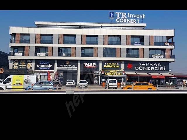 Araç muayene istasyonu karşısı corner bir sitesinde loft ofis