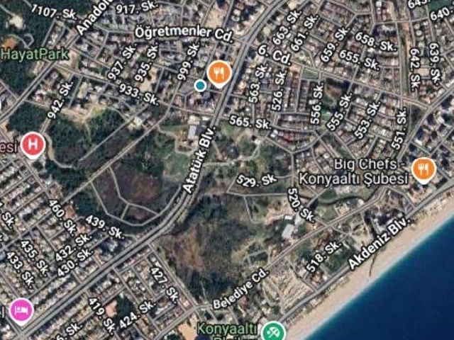 ANTALYA KONYAALTI BÖLGESİNDE KAT KARŞILIĞI ARSA 7 KAT İMARLI ARS