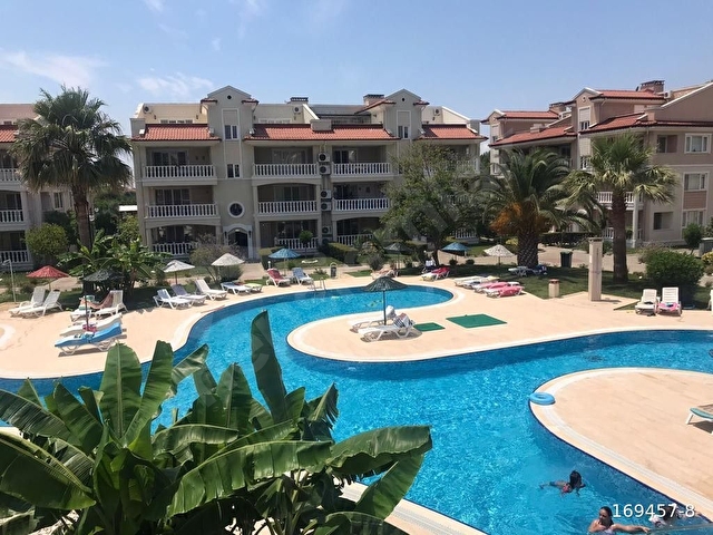DALAMAN BOTANİK GARDEN SİTESİNDE FUL EŞYALI 2+1 HAVUZLU KİRALIK DAİRE