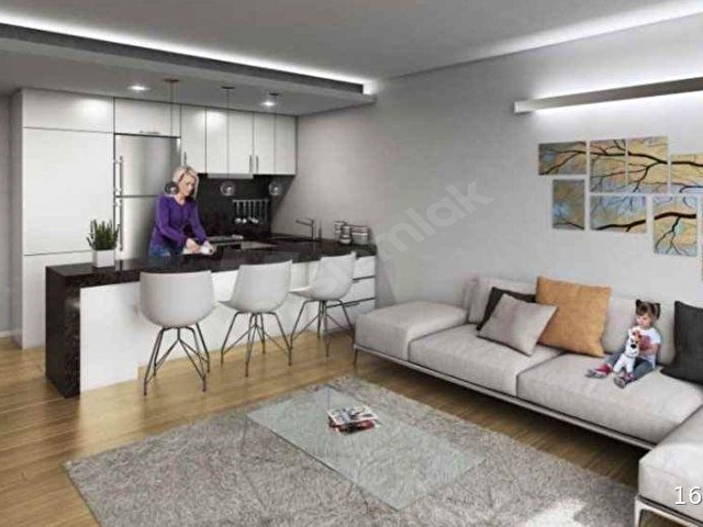 PEROLA RECİDENCE DE KURUMSAL KİRACILI SATILIK 1+1 DAİRE - Görsel 6