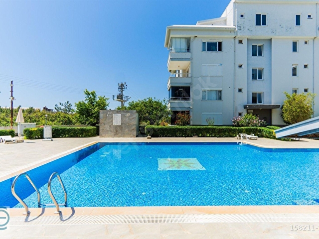 OBADA HAVUZLU SİTEDE KALE DENİZ MANZARALI 2+1 EŞYALI KUPON DAİRE - Görsel 8