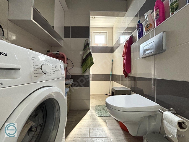 OBADA HAVUZLU SİTEDE KALE DENİZ MANZARALI 2+1 EŞYALI KUPON DAİRE - Görsel 23