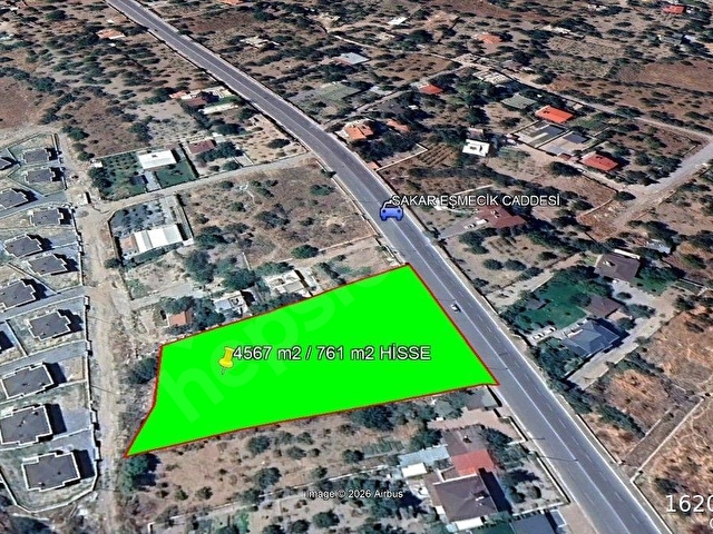 ANA BULVARA SIFIR / SAKAR EŞMECİK CADDESİ / 761m2 HİSSE - Görsel 6