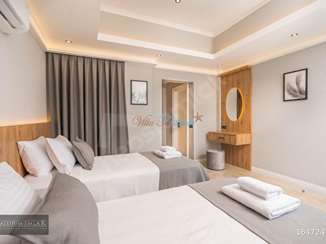 Günlük Kiralık 3 Odalı Villa - Antalya Kaş Kalkan Mahallesi - 6 Kişi Kapasiteli - Görsel 16