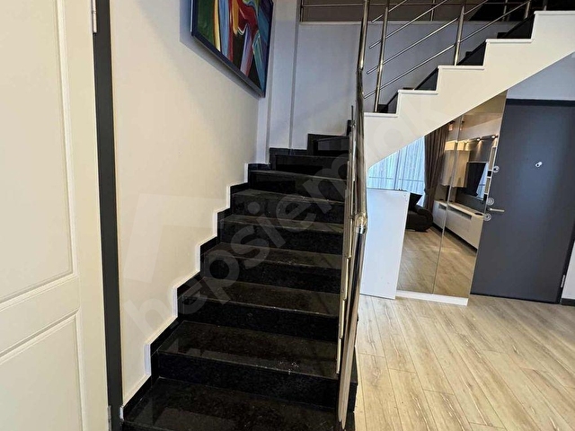 YÜKSEK KREDİYE UYGUN EŞYALI SATILIK 2+1 LOFT LÜX DUBLEX DAİRE - Görsel 11