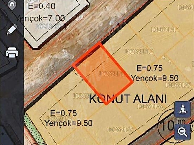 TEMELLİ GAZİDE BULVAR CEPHELİ 600m2 İMARLI ARSA - Görsel 5