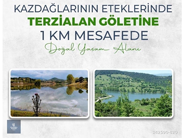ÇANAKKALE/ÇAN TERZİALAN BELDESİ EKO TURİZM İMARLI SATILIK ARSA - Görsel 12