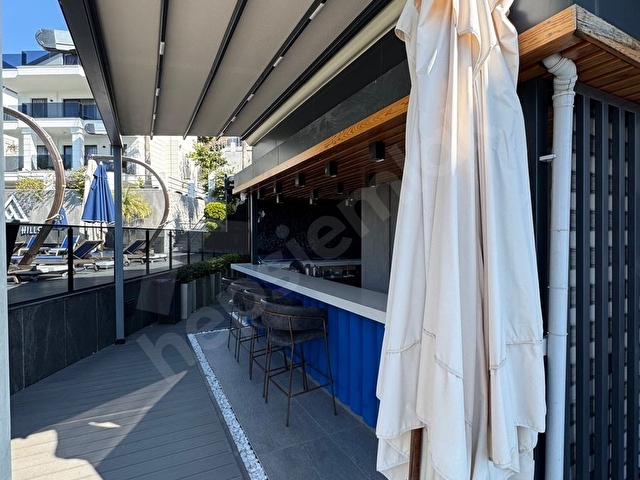 Mahmutlarda Deniz Manzaralı, Otel Konseptli Müstakil Villa - Görsel 6