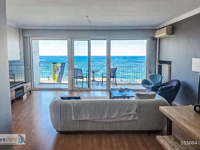 1.Kordonda Gündoğdu Meydanı Cepheli Kiralık Full Deniz Manzaralı - Görsel 18