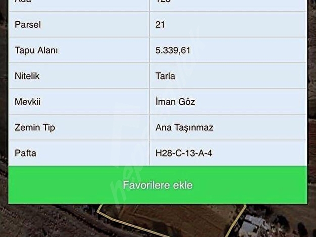 AYAŞ YAĞMURDEDE 5339M2 SATILIK TARLA YATIRMCILAR İÇİN FIRSAT - Görsel 3