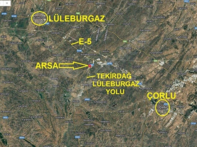 Kırklareli Lüleburgaz Büyükkarıştıranda 30 Dönüm Arsa - Görsel 5