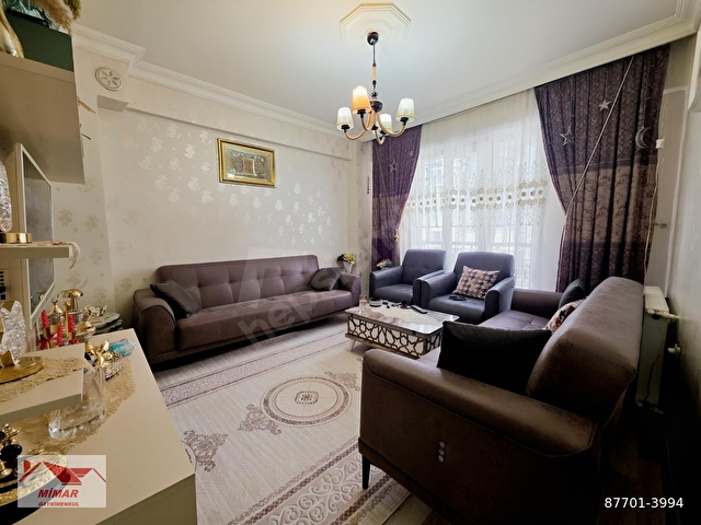 MİMAR EMLAKTAN SATILIK 2+1 80M² YÜKSEK GİRİŞ DAİRE - Görsel 2