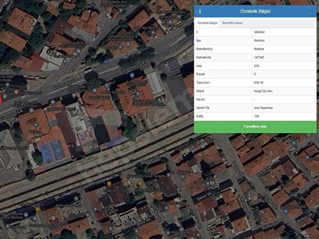 Kadıköy Hasanpaşada 1.065 m Müstakil Parsel - Görsel 12