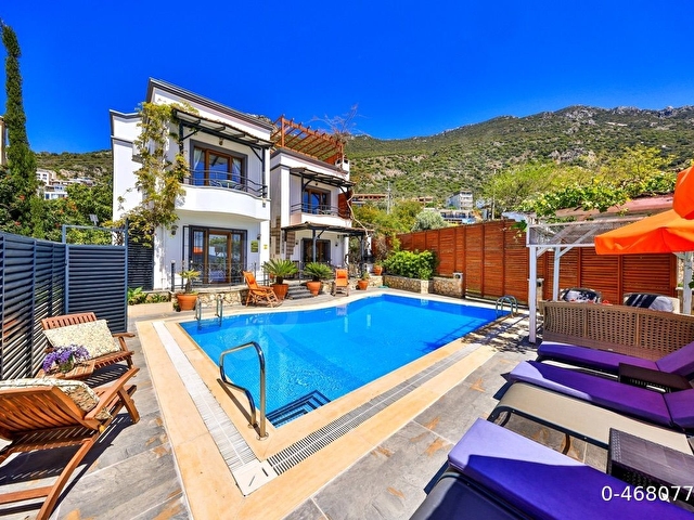 Kaş, Kalkan, Deniz, Havuz, Villa - Görsel 12