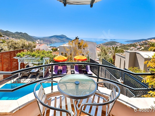 Kaş, Kalkan, Deniz, Havuz, Villa - Görsel 22