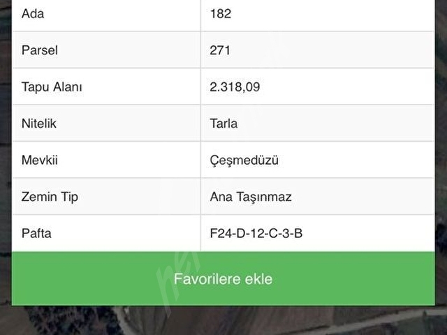 KANDIRA ÇALKÖY MAH. ASFALT YOLA CEPHE ETRAFI ÇEVRİLİ KUPON ARSA - Görsel 2