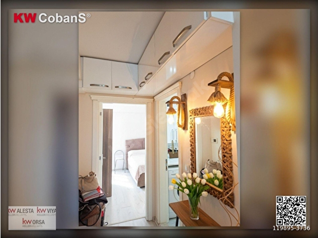 KW CobanStan Bornovada Yeni ve Geniş 1+1 Daire! - Görsel 4