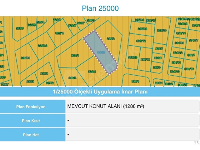 ֎ KOCAELİ ֎ BAŞİSKELE ֎ 1.288 m² ֎ KONUT İMARLI ֎ 0.40 / 1.20 ֎ - Görsel 8