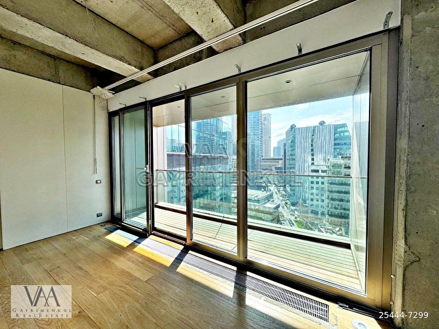 VAA DAN LEVENT LOFT TA BALKONLU ÖNÜ AÇIK 130M2 REZİDANS DAİRE - Görsel 12