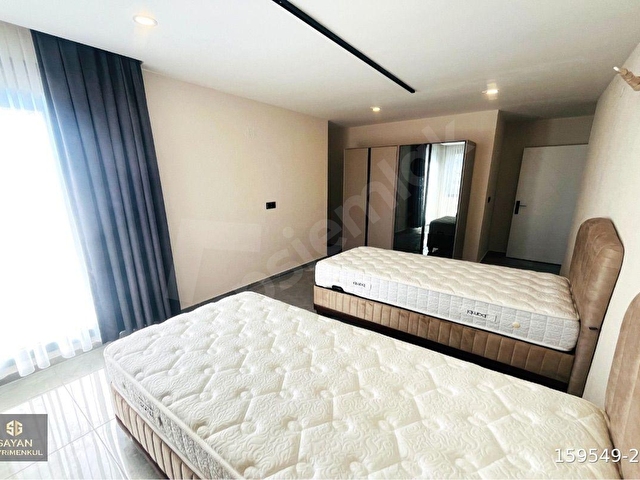 DİDİMDE 5+1 700m2 ARSA İÇERİSİNDE HAVUZLU EŞYALI BAHÇELİ VİLLA - Görsel 14