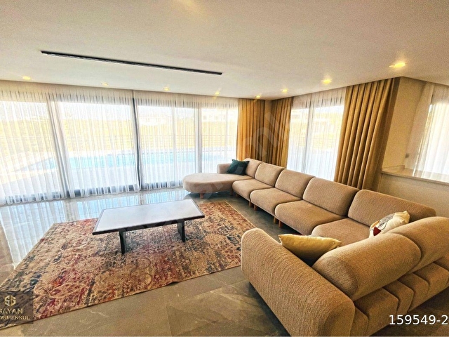 DİDİMDE 5+1 700m2 ARSA İÇERİSİNDE HAVUZLU EŞYALI BAHÇELİ VİLLA - Görsel 21
