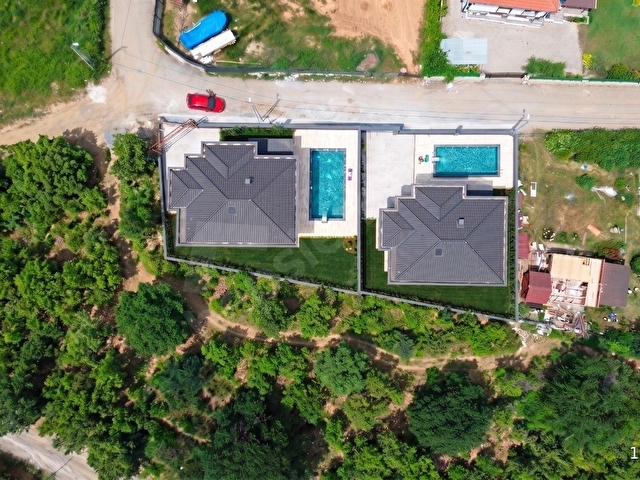 3K GYM- PANORAMİK LOKASYONDA - 415M2 ARSA İÇERİSİNDE 4+1 VİLLA - Görsel 3
