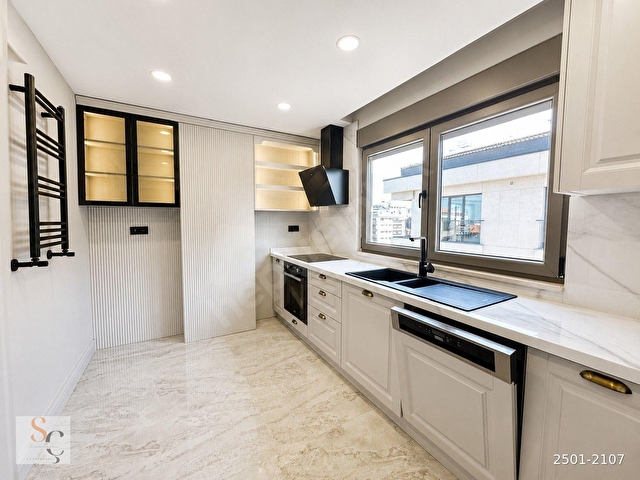 ETHEMEFENDİ DE B.CADDESİNE 4. BİNA BALKONLU PRESTİJLİ BİNADA - Görsel 4