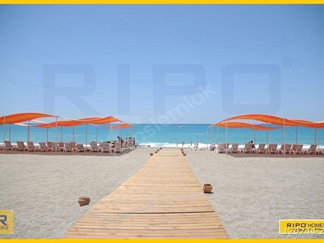 Alanya, Kargıcakta Lüks Tatil Kompleksinde Tamamen Eşyalı Deniz Manzaralı Daire - Görsel 29