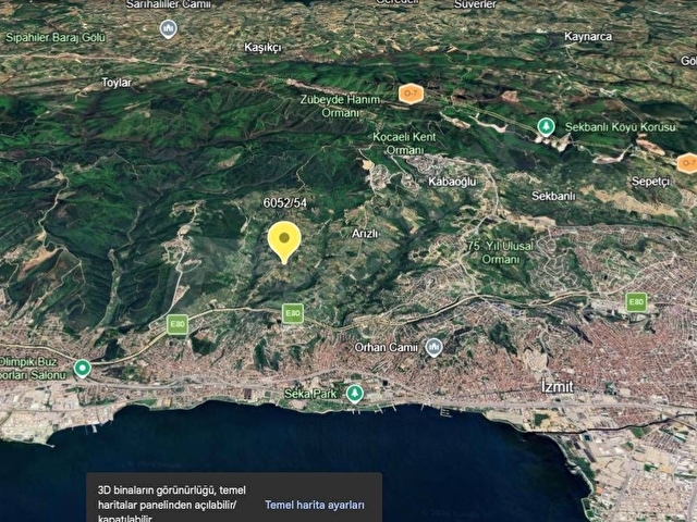 ZMİT KULFALLIDA DENİZ MANZARALI 4.782 m² MÜSTAKİL TAPULU YATIRIMLIK TARLA - Görsel 7