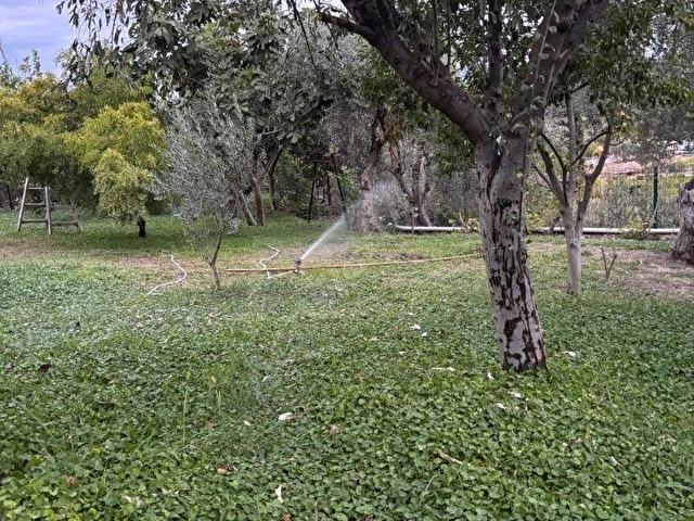 Kuşadası Kirazlı Mahallesi 1 Dönüm Arazi İçinde Satılık 4+1 Havuzlu Müstakil Taş Ev - Görsel 20