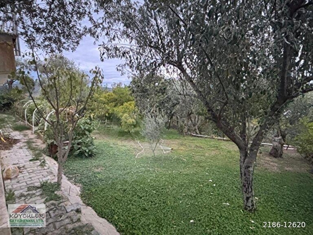 Kuşadası Kirazlı Mahallesi 1 Dönüm Arazi İçinde Satılık 4+1 Havuzlu Müstakil Taş Ev - Görsel 21