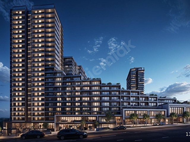 İncekte Orion Towerda 1+1 Satılık Lüks Daire. - Görsel 7