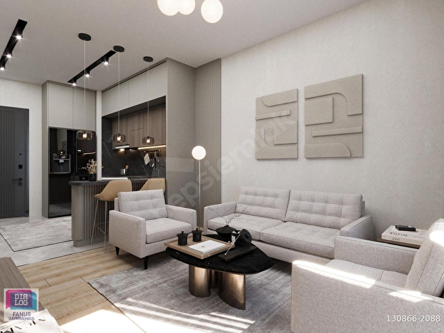 İncekte Orion Towerda 1+1 Satılık Lüks Daire. - Görsel 21