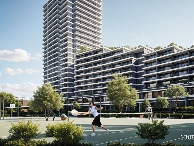 İncekte Orion Towerda 1+1 Satılık Lüks Daire. - Görsel 5