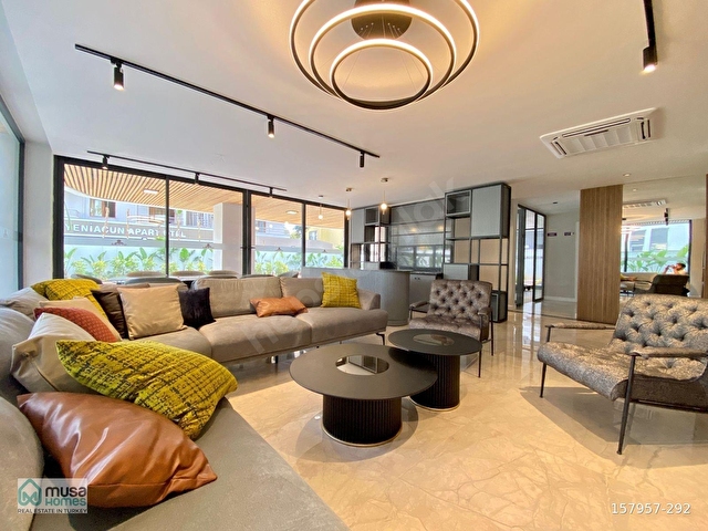 ALANYADA DENİZE SADECE 50MT EŞYALI 1+1 YENİ DAİRE - Görsel 15